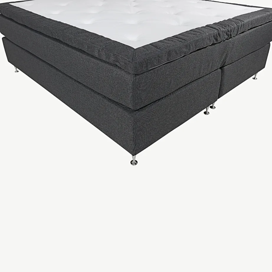 Kontinentaalvoodi Älvdaleni 180×200 cm tumehallis polüesterkattega, 15418-602 – 3