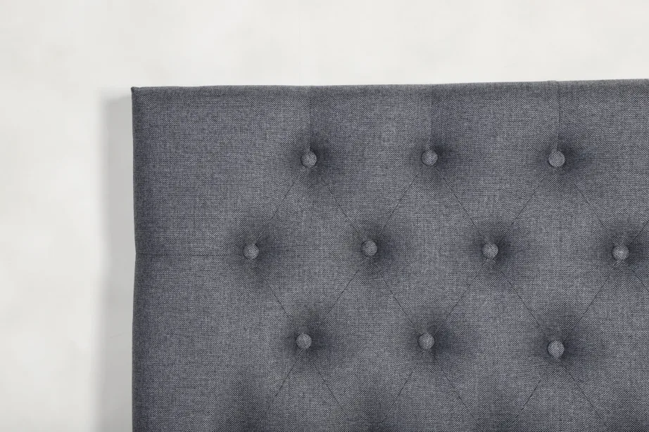 Tumehalli kangaga tepitud voodipeats Furudal, 120 cm, 15432-602 – 4