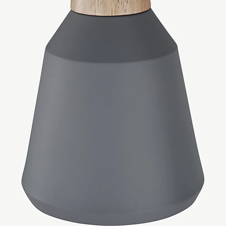 Nao kollektsiooni tumehall terasest rippvalgusti pähklitooni detailiga, 15500-885 – 3