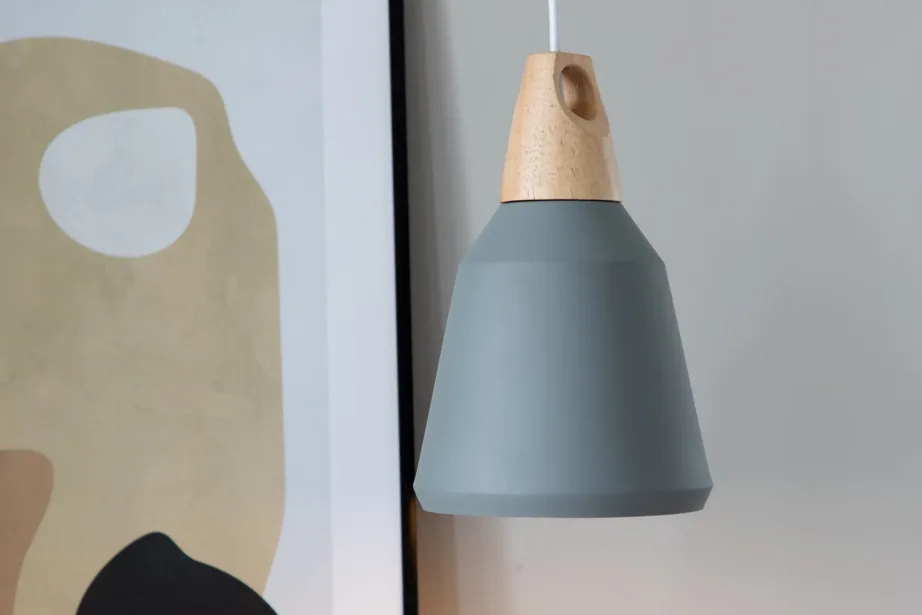 Nao kollektsiooni tumehall terasest rippvalgusti pähklitooni detailiga, 15500-885 – 6