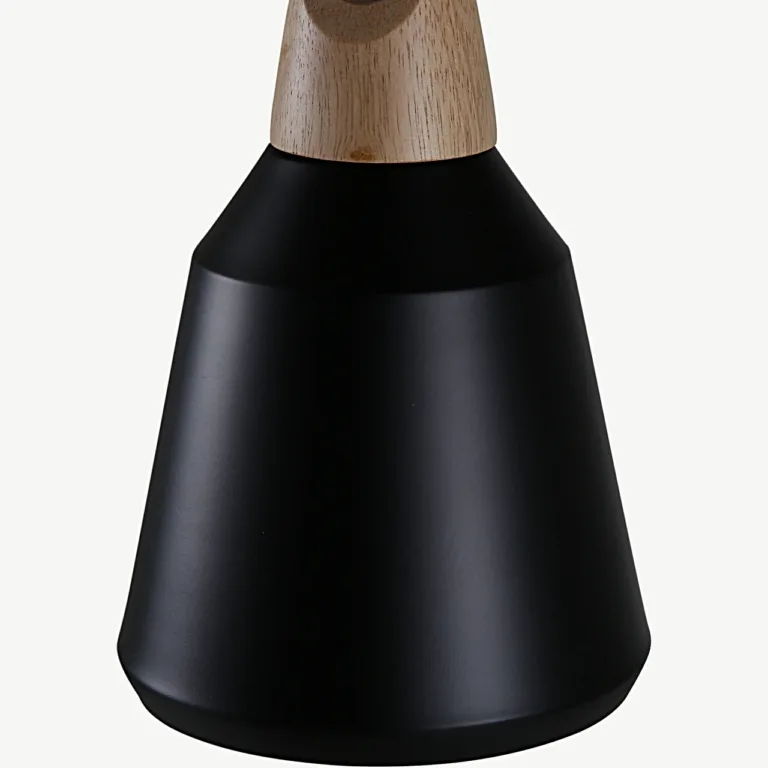 Nao musta puitdetailiga rippvalgusti, ø16 cm - 15500-888