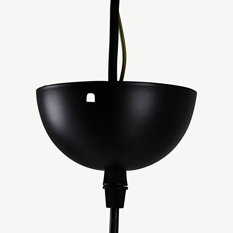 Nao musta puitdetailiga rippvalgusti, ø16 cm - 15500-888