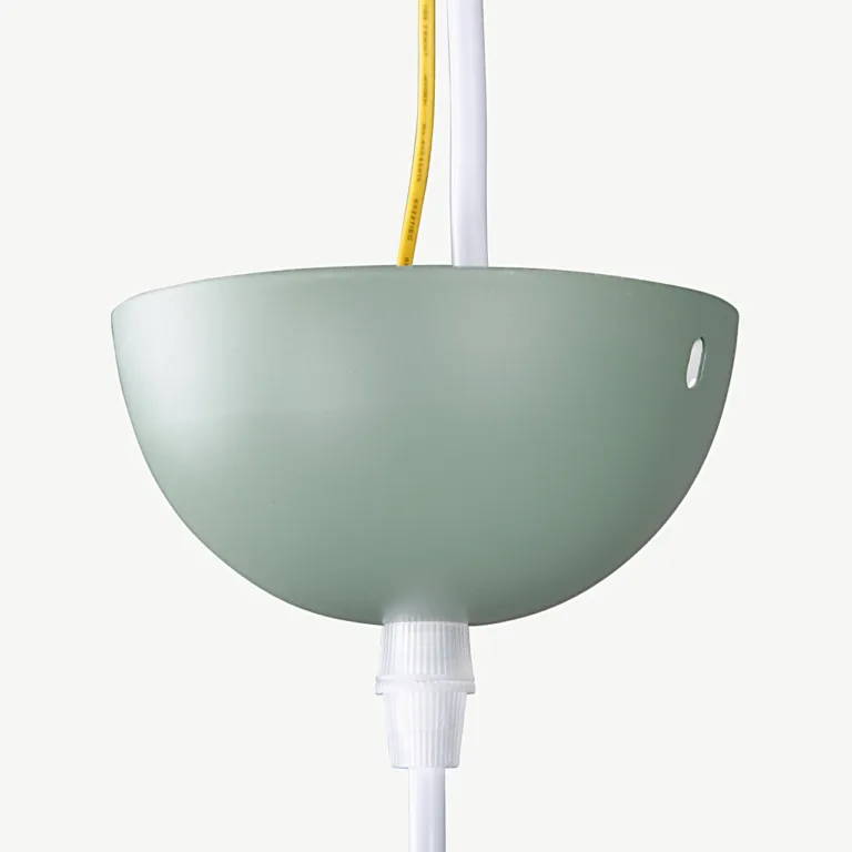 Roheline terasest rippvalgusti Wei, läbimõõt 18 cm - 15501-884