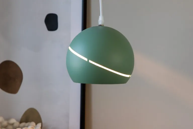 Roheline terasest rippvalgusti Wei, läbimõõt 18 cm - 15501-884
