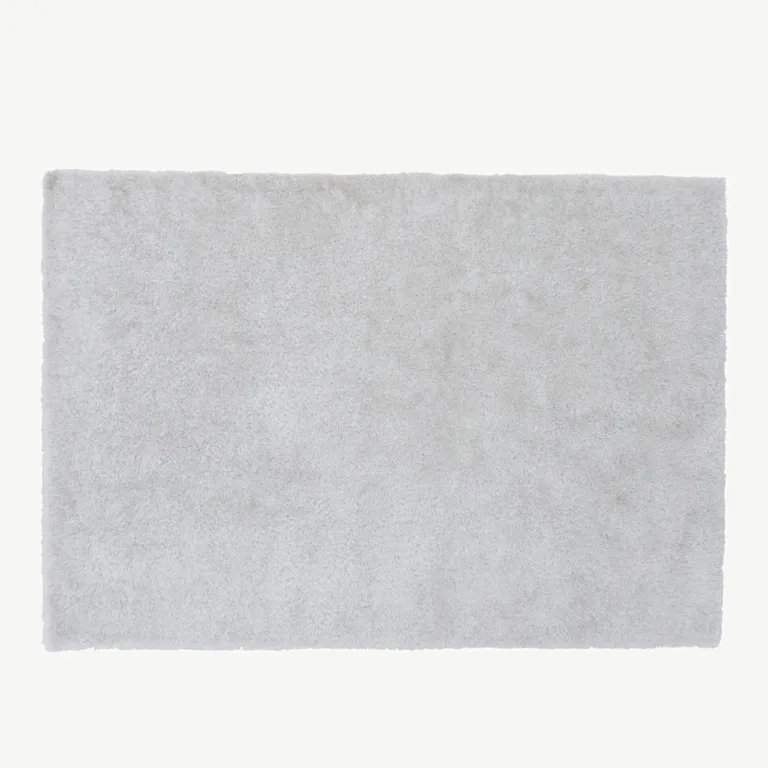 Valge kõrge karvaga vaip Mattis, 200x290 cm (polüester-puuvill) - 15511-300