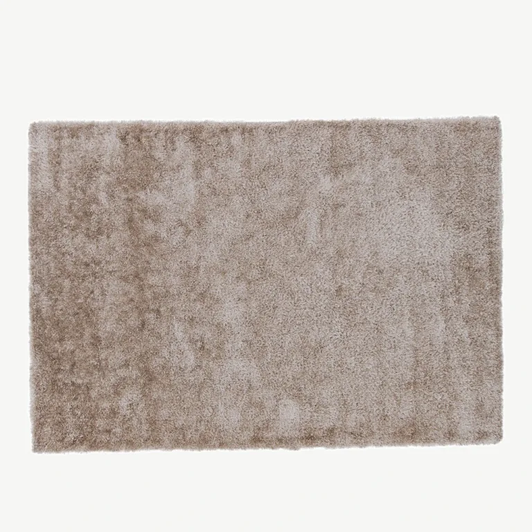 Beež kõrge karvaga Mattise vaip (200x290 cm, polüester-puuvill) - 15511-340