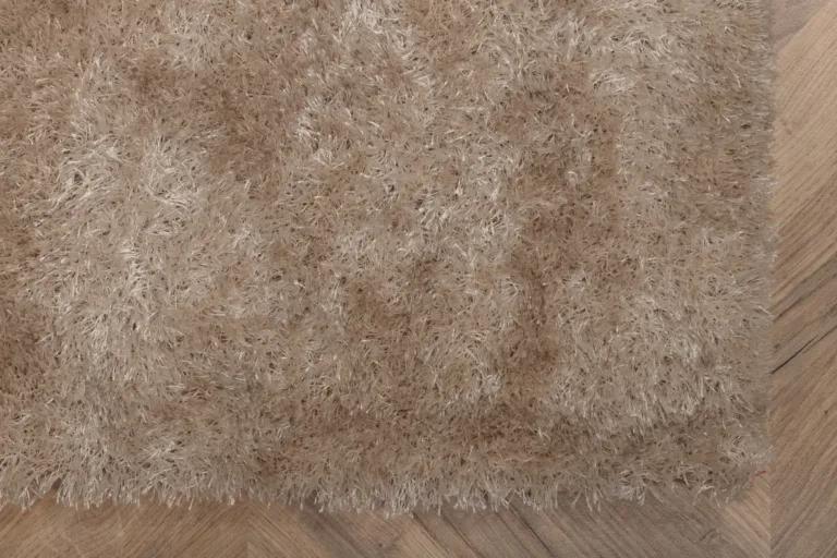 Beež kõrge karvaga Mattise vaip (200x290 cm, polüester-puuvill) - 15511-340