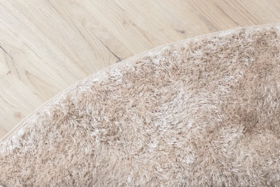 Mattis ümmargune beež vaip (polüester-puuvill, Ø200 cm), 15512-340 – 5