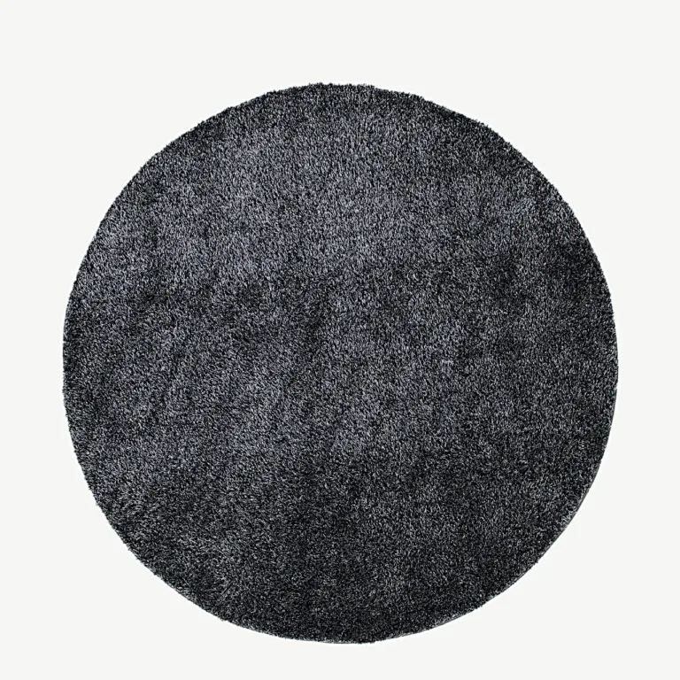 Mattis ümmargune antratsiithall vaip (polüester-puuvill, Ø 200 cm) - 15512-345