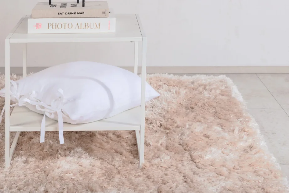 Beež kõrge karvaga Natta vaip, 160 × 230 cm (puuvill-polüester), 15513-350 – 3