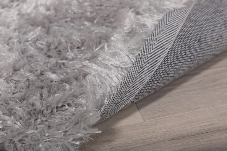 Hõbedase läikega pehme Natta vaip (polüester-puuvill, 160 × 230 cm) - 15513-351