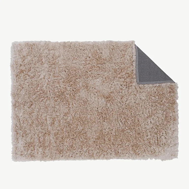Beež kõrge karvaga vaip Natta 200x290 cm (polüester-puuvill) - 15514-350