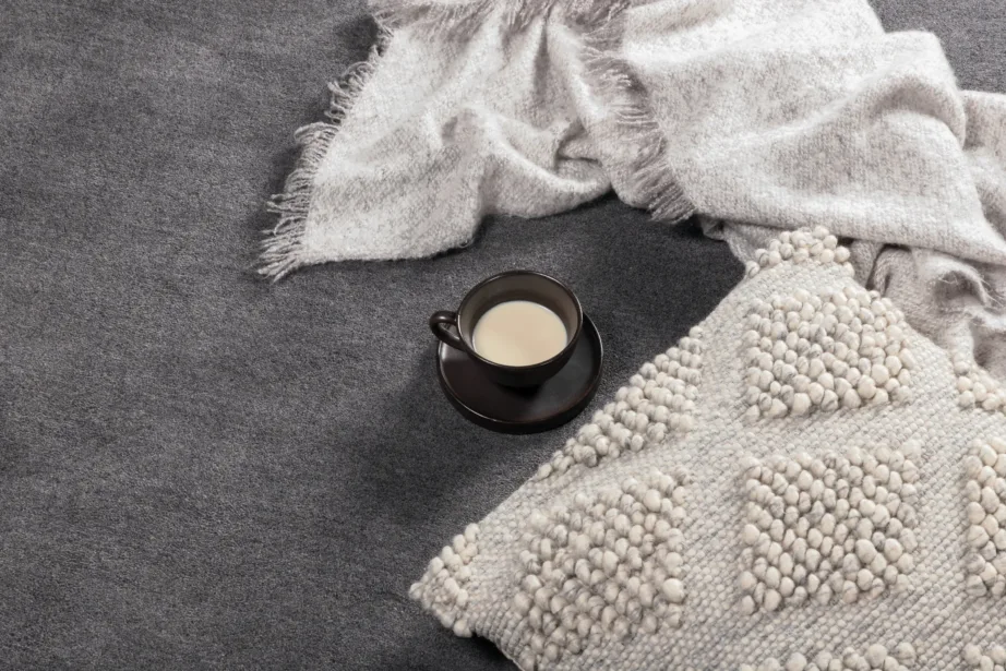 Ümmargune tumehall villavaip Ulla, läbimõõt 200 cm, 15519-365 – 4