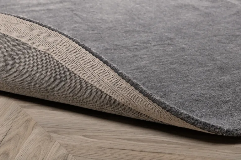 Ümmargune tumehall villavaip Ulla, läbimõõt 200 cm - 15519-365