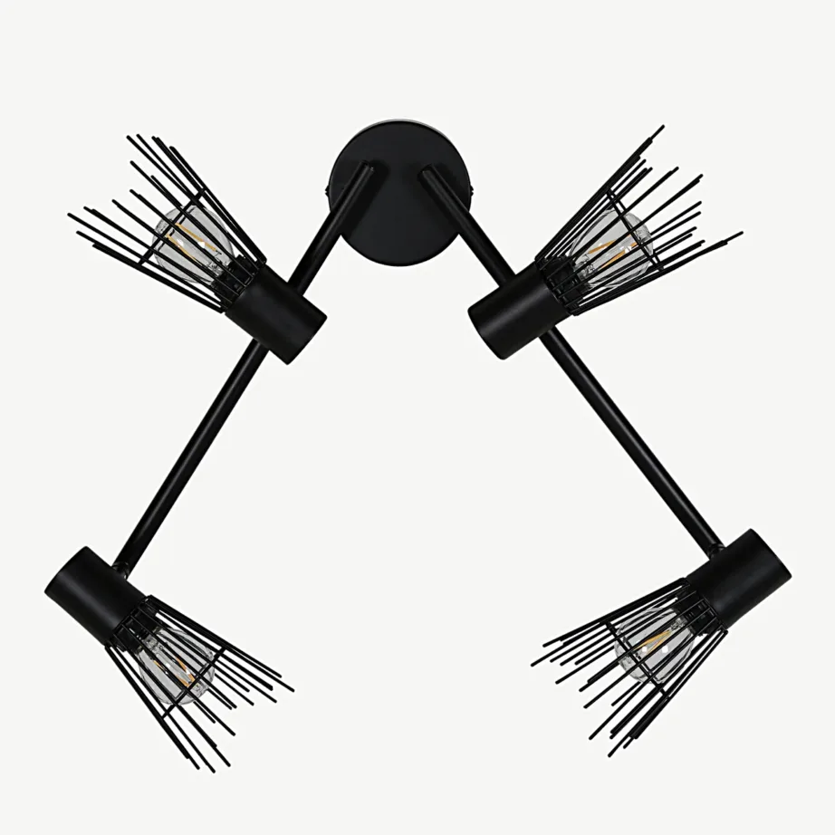 Neljaharuline must reguleeritav terasest seinavalgusti Pico, 15519-888 – 3