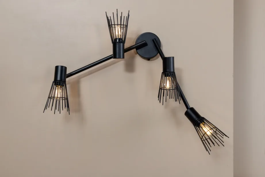 Neljaharuline must reguleeritav terasest seinavalgusti Pico, 15519-888 – 8