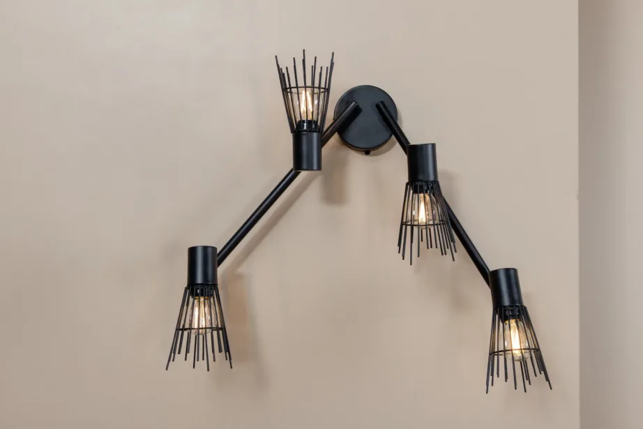 Neljaharuline must reguleeritav terasest seinavalgusti Pico, 15519-888 – 10