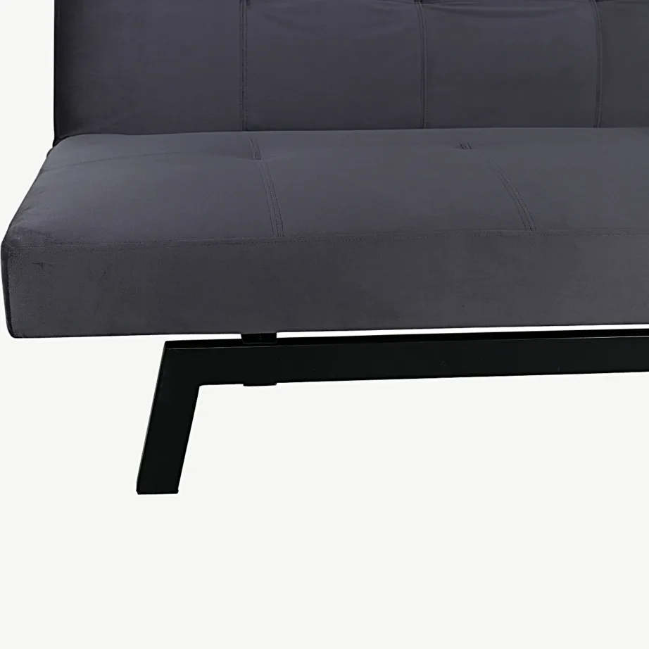 Lahtikäiv tumehall sametist diivanvoodi Bodil mustade jalgadega, 15549-955 – 7