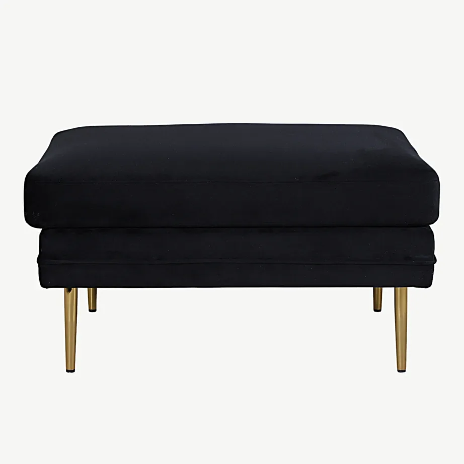 Must sametkattega tumba Boom kuldsete jalgadega, 15550-888 – 2