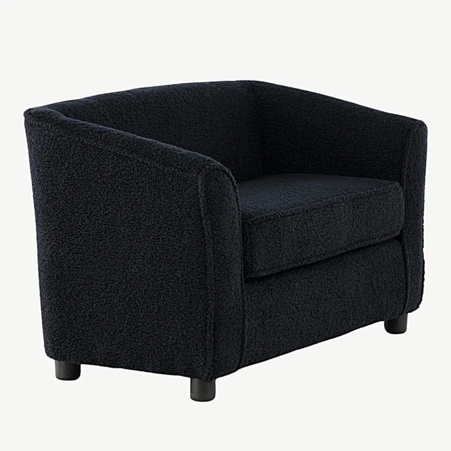 Mustast bukleepolstrist laste tugitool Måna (FSC-sertifikaadiga), 15551-102 – 3