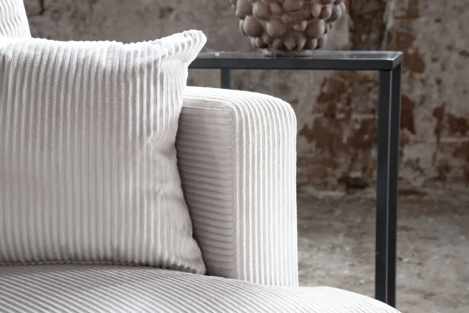 Beežist kordsametist tugitool Sofia mustade terasjalgadega, 15554-995 – 18