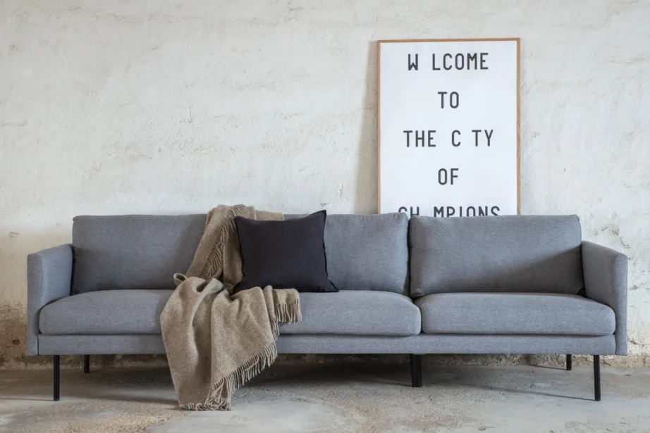 Hall kolmekohaline diivan Zoom mustade metalljalgadega, 15556-655 – 8