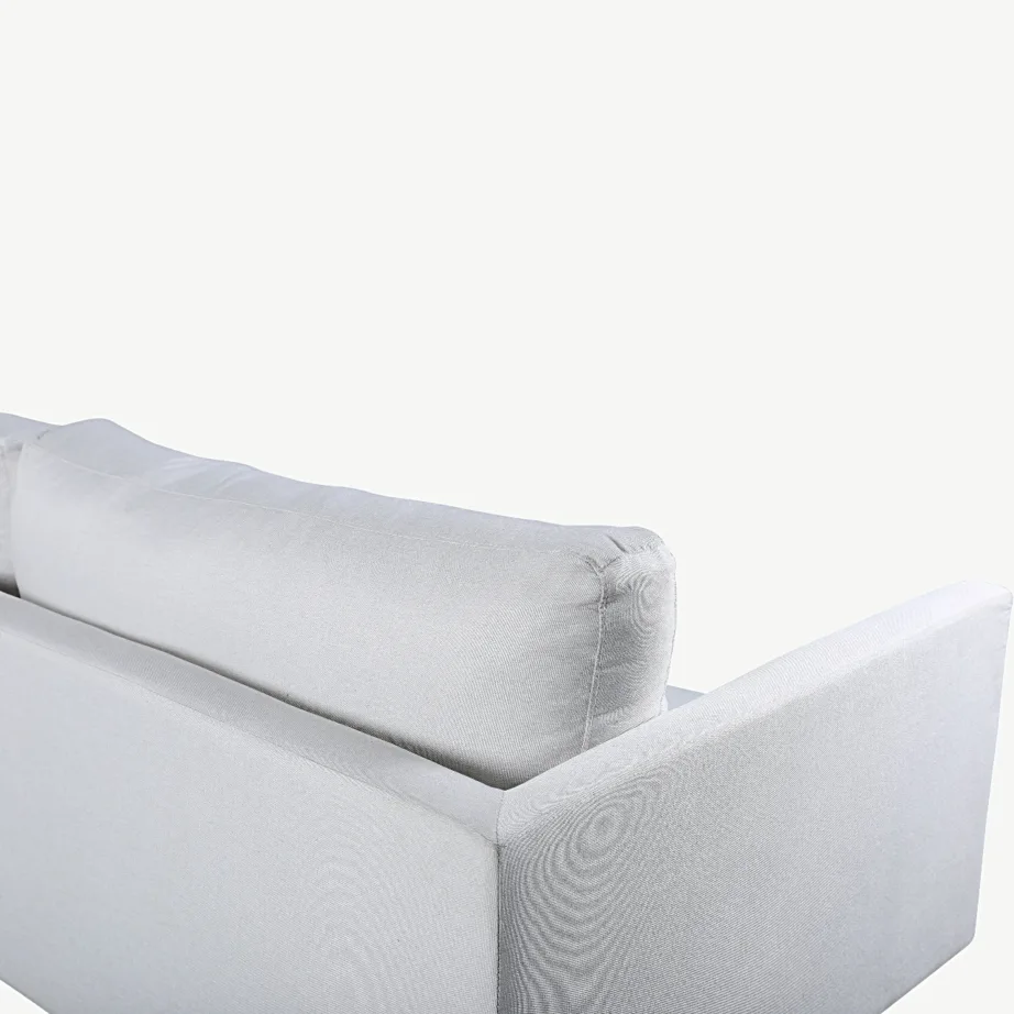 Helebeež põhjamaise disainiga 3-kohaline diivan Zoom mustade metalljalgadega, 15556-660 – 5