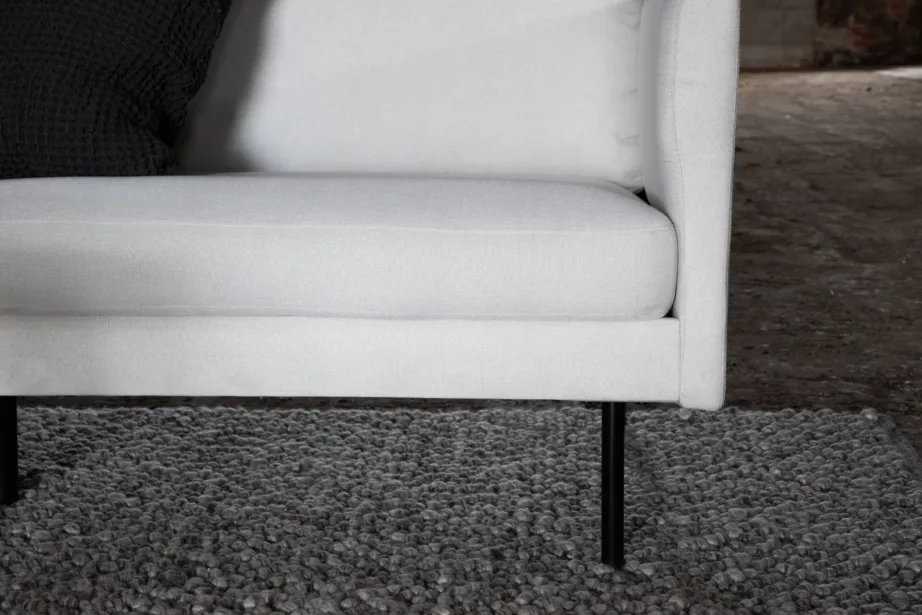 Helebeež põhjamaise disainiga 3-kohaline diivan Zoom mustade metalljalgadega, 15556-660 – 9