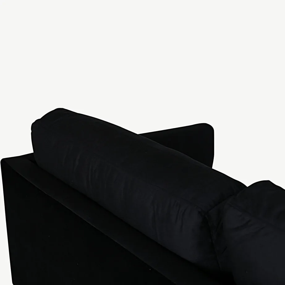 Kolmekohaline sametdiivan Zoom mustade metalljalgadega, 15556-888 – 7