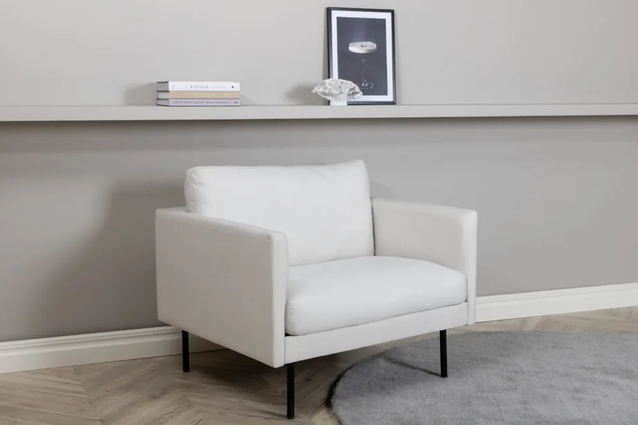 Helebeež tugitool mustade metalljalgadega Zoom kollektsioonist, 15557-660 – 8