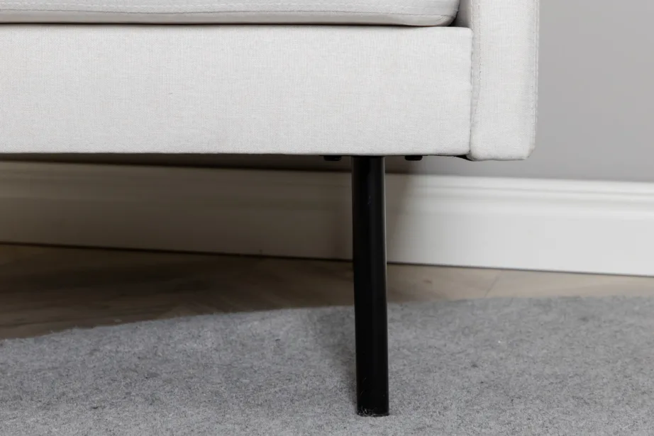 Helebeež tugitool mustade metalljalgadega Zoom kollektsioonist, 15557-660 – 12