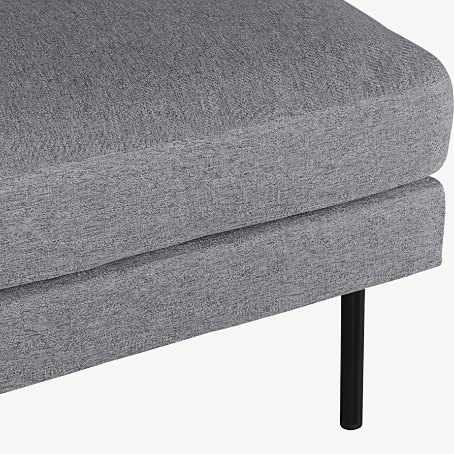 Zoom halli polüestrist tumba mustade metalljalgadega, 15558-655 – 4