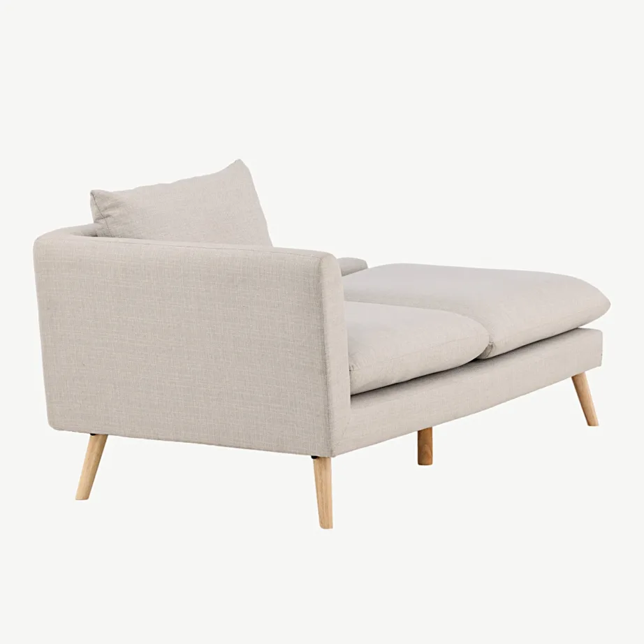 Beež kaheistmeline diivan Tacoma, polüesterlinane kangas, kummipuidust jalad, 15560-010 – 4