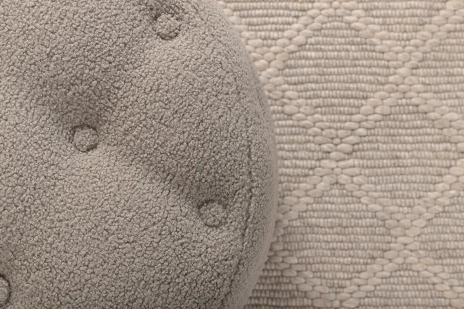 Hallikasbeež buklee-kattega tumba Benjamin, ø55 cm, 15560-405 – 11