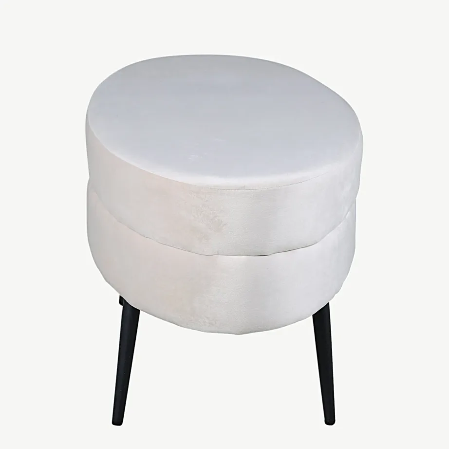 Murdvalgest sametist ottomaan Otto (terasjalad, 100×40 cm), 15569-880 – 3