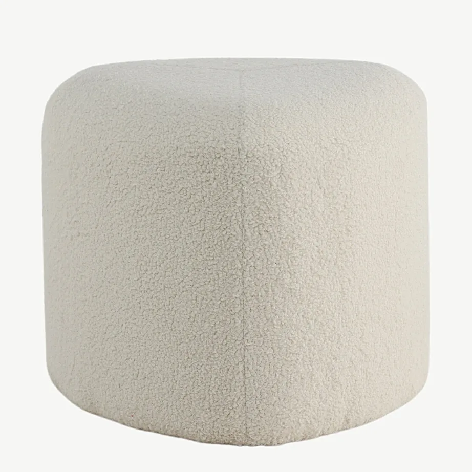 Valge buklee kangaga kolmnurkne tumbaga Peg, 15570-400 – 4