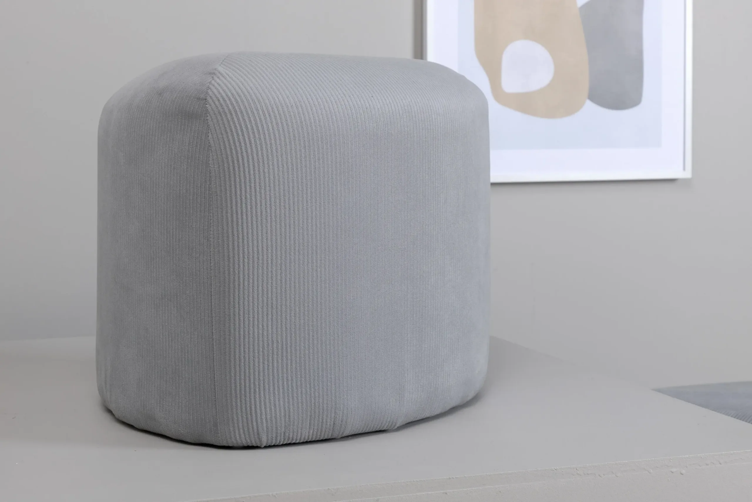 Hallist bukleekangast ümar tumba Peg (ø46 cm) - 15570-995