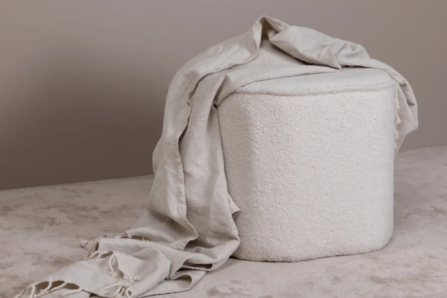 Valge buklee-tumba Piff (Scandi, Ø44 cm), 15572-400 – 6