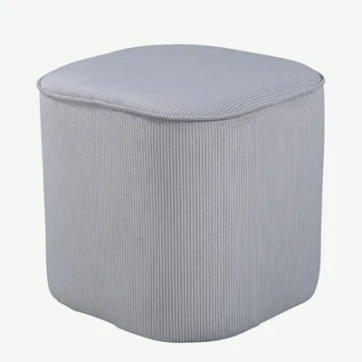 Hallist veluurriidest tumba Piff (ø44 cm, kõrgus 41 cm) - 15572-995