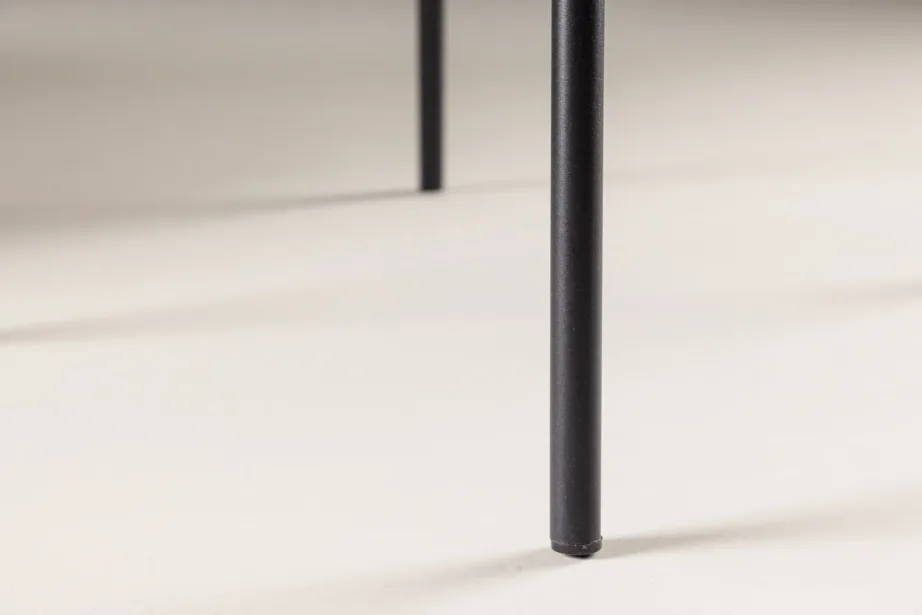 Beežist velvetkangast söögitool musta terasraamiga Petra, 15575-102 – 11