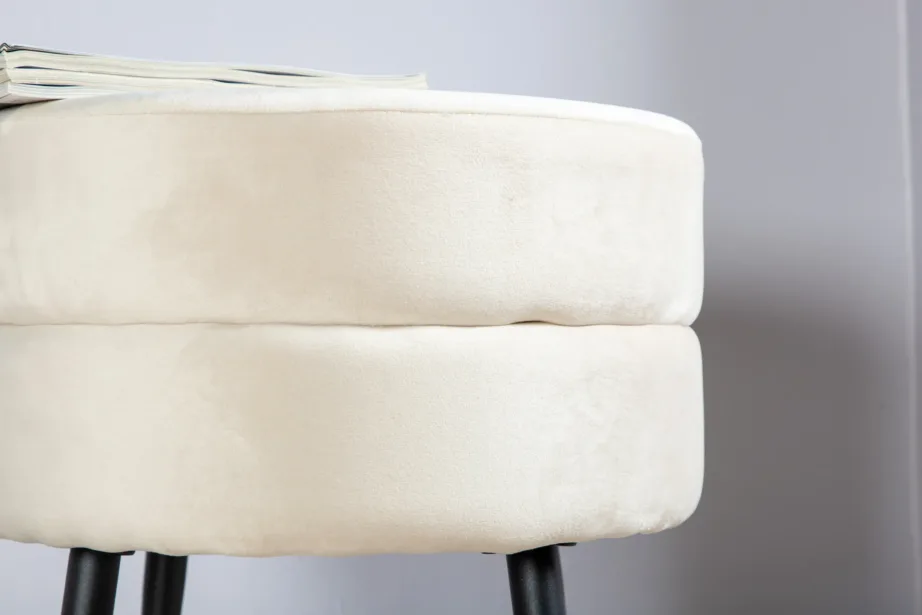 Helebeežist sametist ümmargune Pot tumba mustade terasjalgadega, 15577-880 – 12