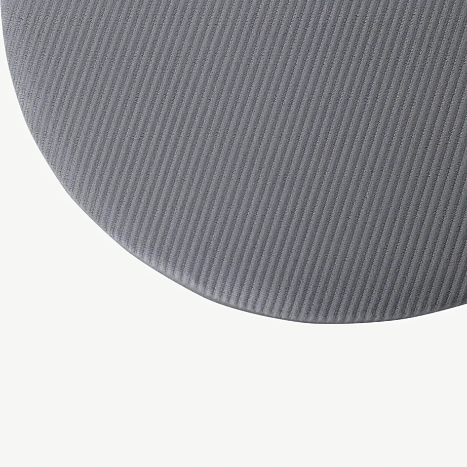 Pot ümar hall bukleetumba mustade terasjalgadega, 15577-995 – 2