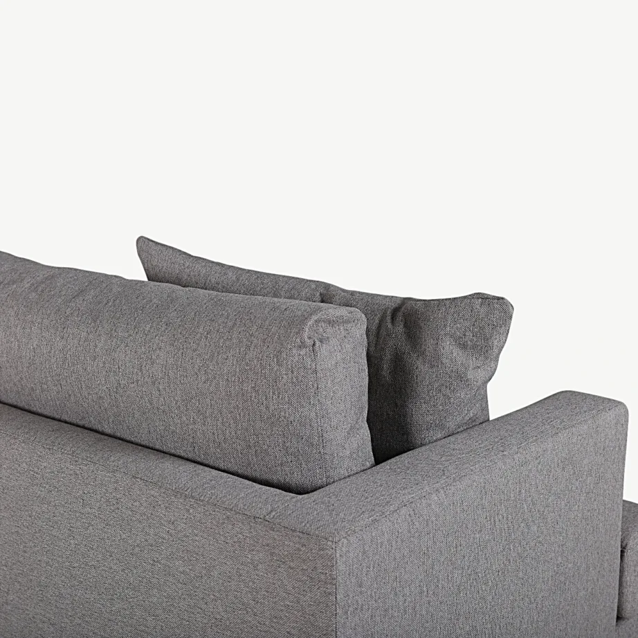 Sofia hall 3-kohaline diivan (polüesterkangas, mustad terasjalad), 15581-665 – 6