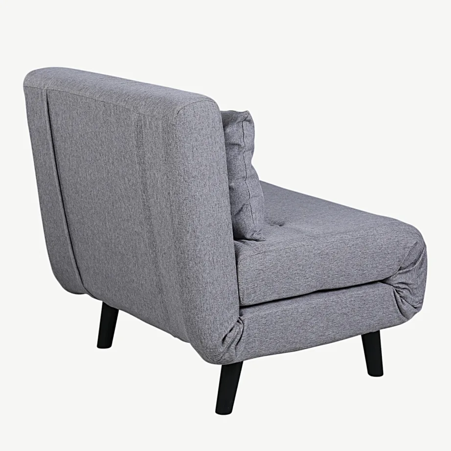 Vicky hall kokkupandav diivanvoodi, polüester, terasjalad, 15582-655 – 5