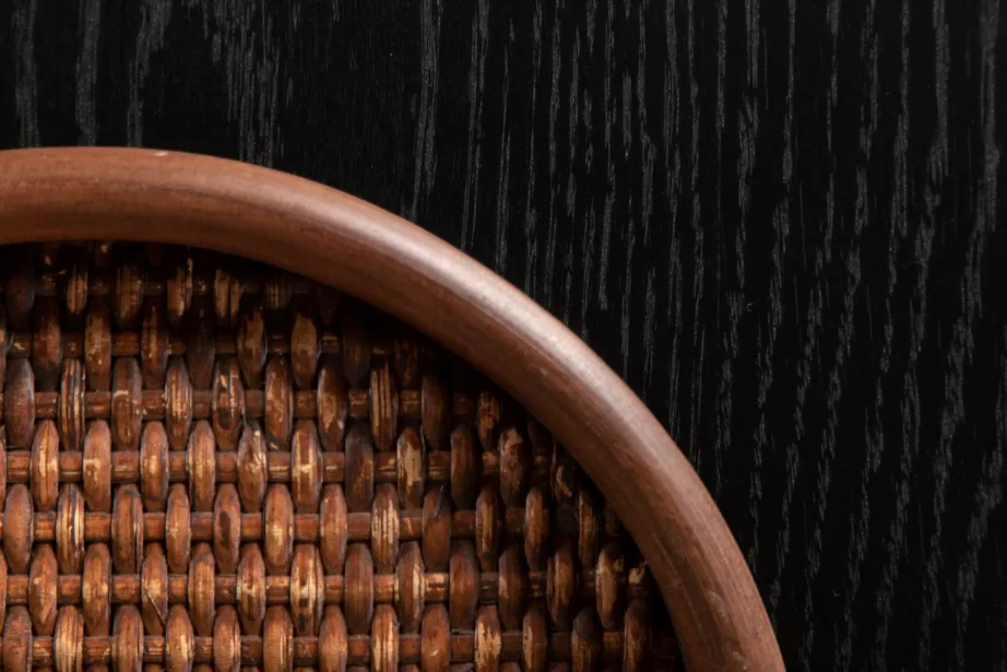 Must MDF-ist söögilaud Uno metallraamiga (200 × 90 cm), 15592-488 – 14