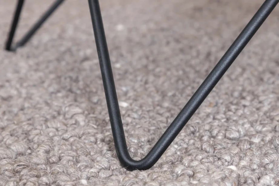 Hallist marmorklaasist diivanilaud Tristar, musta terasraamiga (80 × 80 cm), 15599-585 – 7