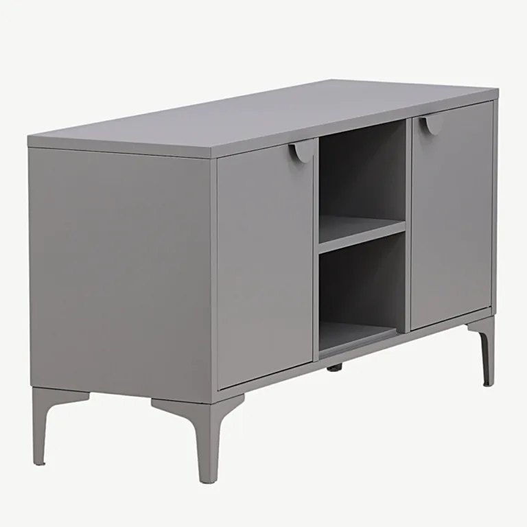 Helehall terasest TV-alus Piring, 120 × 63 cm - 15618-255