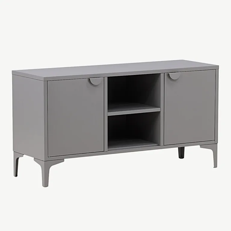 Helehall terasest TV-alus Piring, 120 × 63 cm - 15618-255