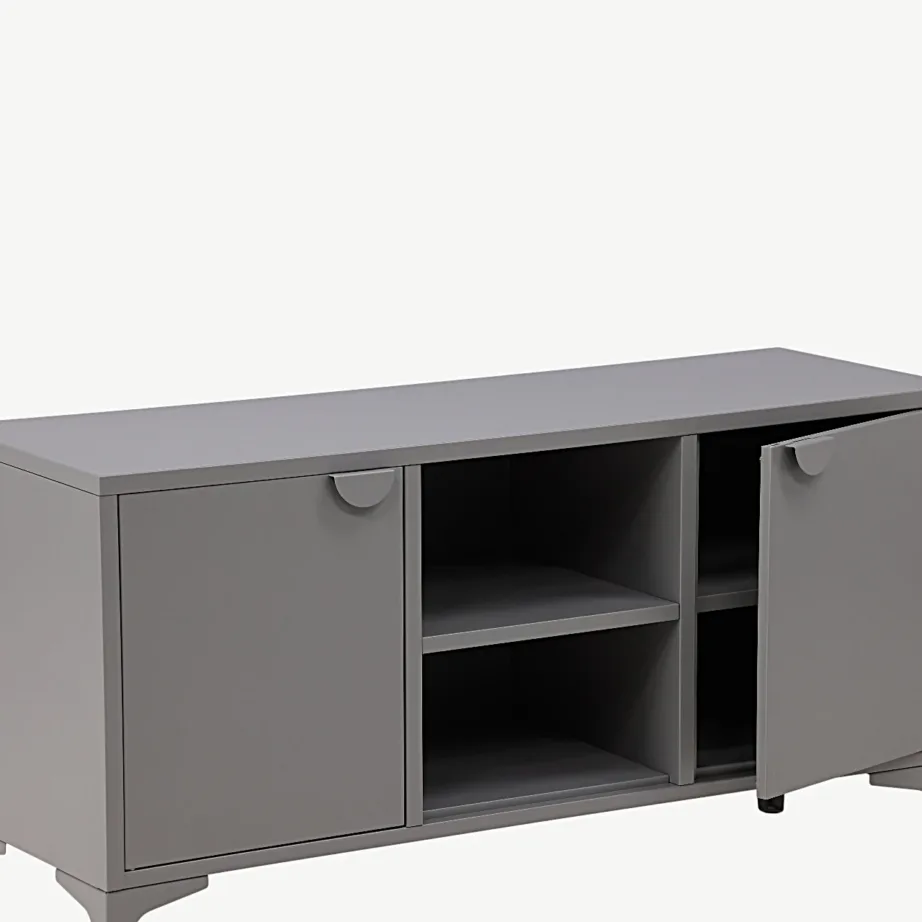 Helehall terasest TV-alus Piring, 120 × 63 cm, 15618-255 – 4