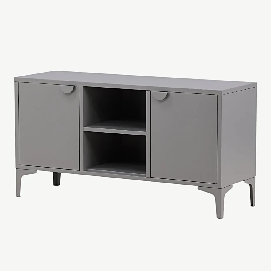 Helehall terasest TV-alus Piring, 120 × 63 cm, 15618-255 – 6